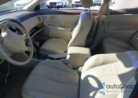 2000 Toyota Camry Solara Sle V6 z USA, uszkodzony, nr VIN 2T1CF22P9YC298941